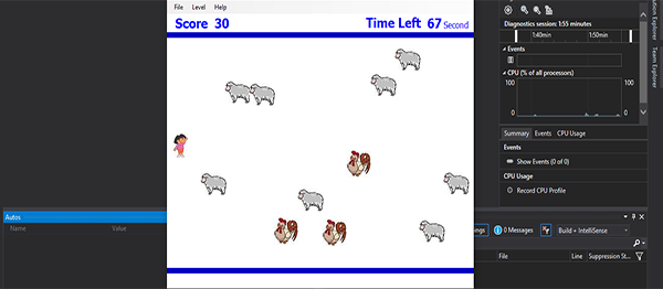 بازی The Sheep در سی شارپ با سورس کد - سورس یاب